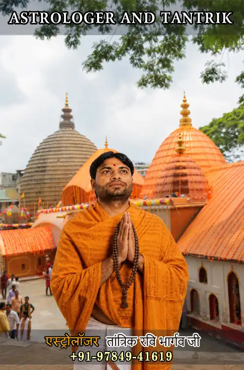 Vedic Astrologer Pandit Ravi Bhargav Ji in Kamakhya Mandir